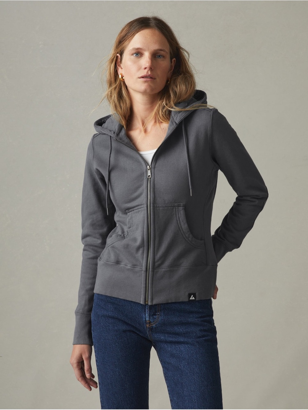 American Giant Women’s Classic Full Zip Hoodie - Size L